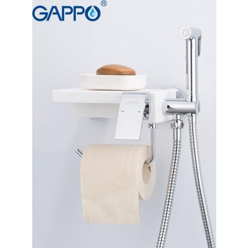 GAPPO bidet faucet brass and quartz bidets toilet faucet multifunctional bidet toilet chrome water taps for bathroom