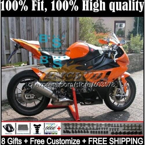 Injection For BMW S1000-RR S1000RR 2015 2016 2017 2018 45CL.96 S1000 RR 15 S 1000 RR 1000RR 15 16 17 18 OEM Fairing Orange black