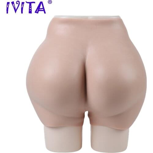 IVITA Original Silicone Panties Hip Up Underwear Boxer Briefs Fake Vagina for Crossdresser Transgender Drag Queen Shemale Tits