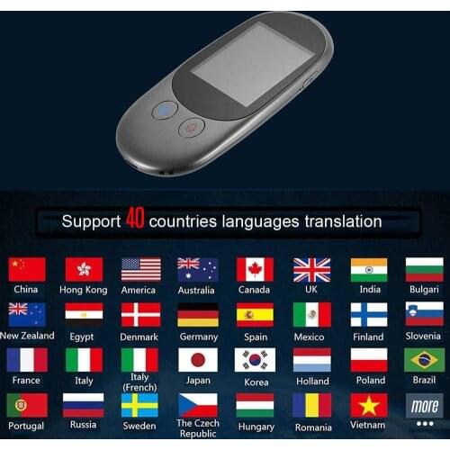 Camera offline Interpreter multi-language voice translator 40 multi languages F1A