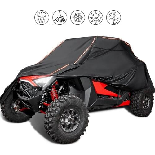 Cover 2 Passenger 420D Utility Vehicle Storage Cover UTV for Polaris RZR 500 800 900 1000 xp 2013 - 2020 2017 2018 2019