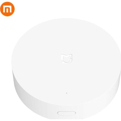 Newest Xiaomi Mijia Multifunctional Gateway ZigBee WIFI Bluetooth Mesh Hub Smart Home Hub Work With Mi Home APP Apple Homekit