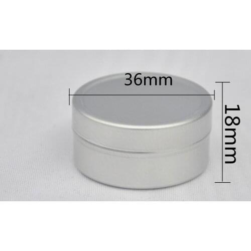 Wholesale Manufacturers 10g 10MLsmall aluminum jar manual perfume cooling oil purple grass cream DIY cosmetics aluminum box