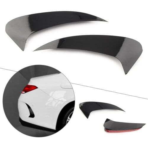 2PCS Auto Rear Bumper Splitters Bodykit Fins For Mercedes Benz C257 CLS CLS450 CLS53 AMG 2018 2019 2020