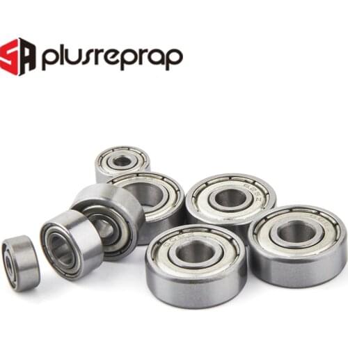 10pcs 3D Printer Moving Parts BB603ZZ 623ZZ 624ZZ 625ZZ 685ZZ 688ZZ 606ZZ 608ZZ 608RS Ball Bearing