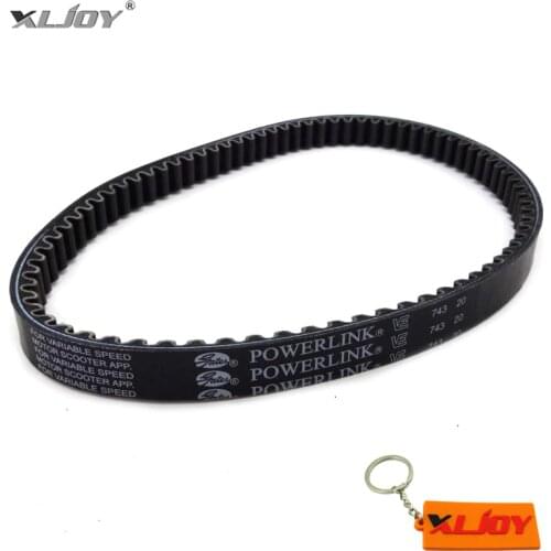 XLJOY Drive Belt 743 Powerlink 743 20 30 CVT For GY6 125cc 150cc Engine Moped Scooter ATV Quad