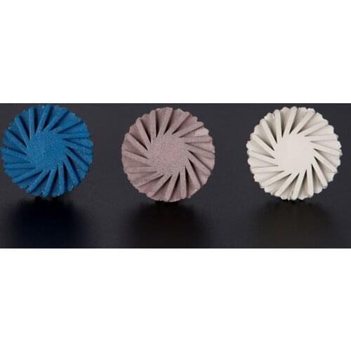 Dental Composite Resin Polishing Disc Kit Spiral Flex Brush System wheel