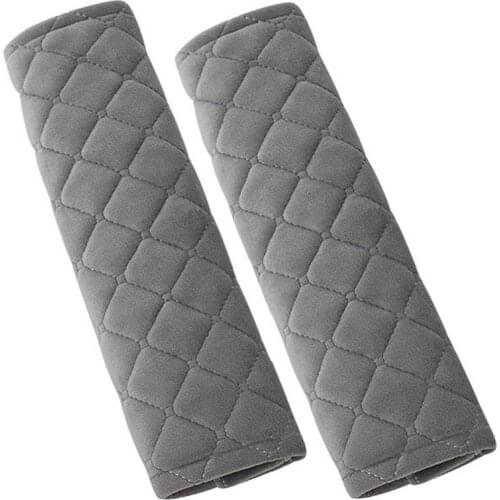 2Pcs Automobile Seat Belt Safety Belt Shoulder Cover Protection Seat Belt Padding Pad Auto Interior Access
