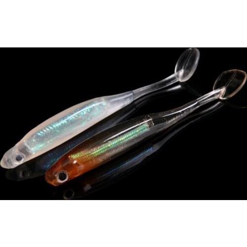 3 Pcs/Lot Bionic Reflective Soft Bait Fishing Lure 10cm/4.8g Wobbler Swimbait Isca Artificial Bait Bass Carp Lures L91