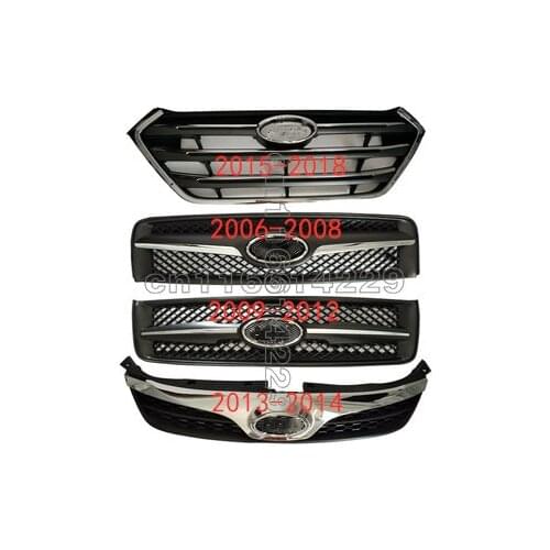 For Hyundai Tucson 2005-2008 2009-2012 2013 2014 2015-2018 ABS Original uthentic car Front Grille Around Trim Racing Grills Trim