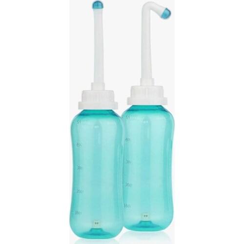 Bottle 500ml For Postpartum Care Portable Travel Bidet For Baby Women or Bedridden Patient with 2 Nozzles For Needs