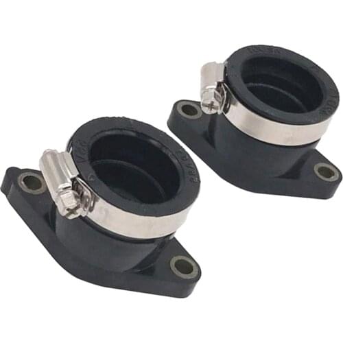 Black Oil Resistant Carburetor Interface Joint Connector Adapter for Yamaha TT 350 XT 350