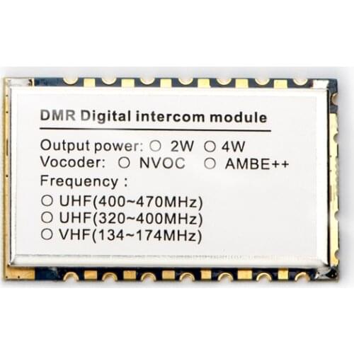 2pcs/lot DMR818 AMBE Digital mobile radio UHF | VHF 2W 6~8Km DMR wakie talkie transceiver