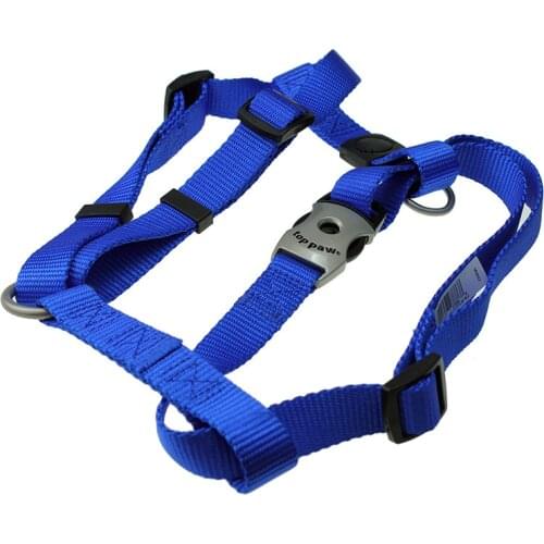 Colored Nylon Dog Harness Washable Adjustable Outdoor Pet Vest for Dogs