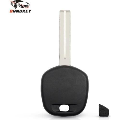 Dandkey 10pcs New Transponder Chip Car Key Case Shell For Toyota For Lexus Key Uncut Blade TOY48/TOY40 Replacement No Chip