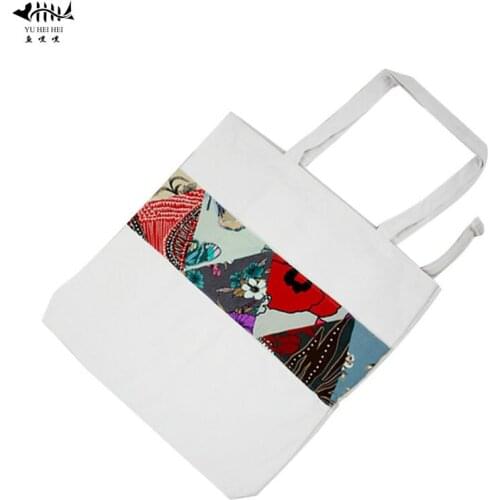 12-ounce Pure Cotton Canvas Shoulder Bag Womens Handbags Purse Ethnic Patchwork Handmade Shopping Books Travel Bags Bag