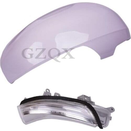 CAPQX Right or Left Rearview Mirror Cover Cap Housing LED Turn Signal Light Lamp Blinker 87945-0P902 For PRIUS REIZ GRX12