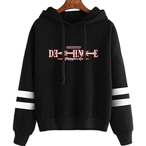 2021 New Death Note Cool Women Hoody Harajuku Personal Streetwear Hip Hop Hoodie