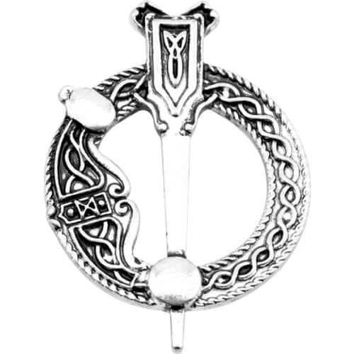 New Arrivals Outlander Brooches Thistle Celtic Knot Kilt Pins Brooch For Man Women Jewelry Gifts
