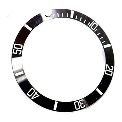 Wholesale Replacement Black With White Writings Ceramic Bezel 38mm Insert made for Submariner GMT 40mm 116610 LN