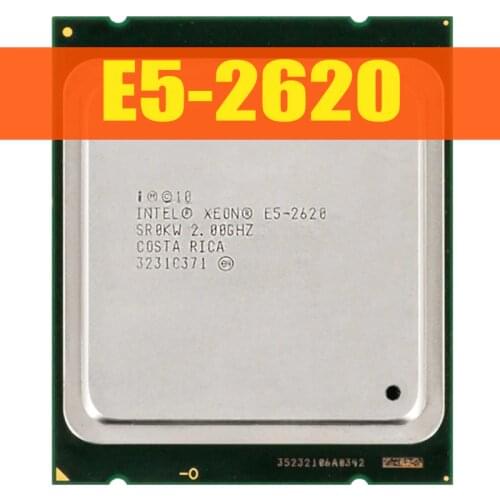 Xeon E5-2620 CPU processor 95W e5 2620 2.0 GHz 6-Core 15M LGA 2011 Processor tested 100% working