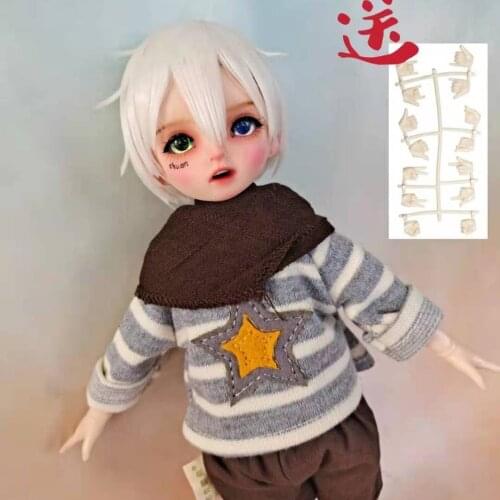 28cm BJD Doll Boy Cute Toy With 3D Eyes 22 Jointed Movable Body With Hand Set Kids Surprise Gift for Girls Birthday