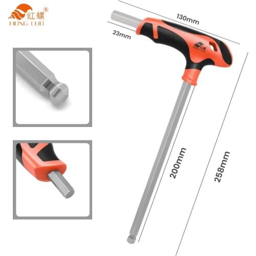 2/2.5/3/4/5/6/8/10mm Flat/Ball Head Hex Key Allen Wrench Hand Tool Universal Quick Snap Adapter Chrome Vanadium Steel
