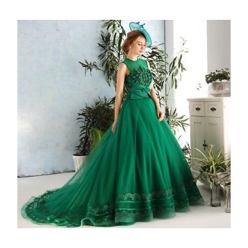 100%real dark green flowers beading Medieval Renaissance gown Sissi princess dress Victorian /Marie/ Belle Ball cosplay dress