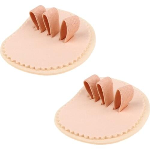 2Pieces Toe Straightener Corrector Hammer Crooked Foot Protector Three Toe ((Right)