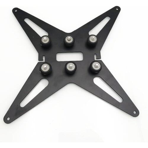 4mm Thickness Black Upgrade Y Carriage Anodized Aluminum Plate For 300*300*400 CR10/CR10S 3D Printers