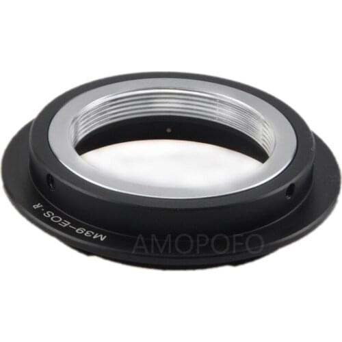 M39 to EOS R Lens adapter, Compatible with for Leica L39 M39 39mm Mount Lens to & for Canon EOS R Full Famer Camera