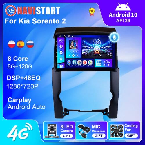 Radio 2 Din for Kia Sorento 2 2009-2012 Autoradio Audio Multimedia Video Player Stereo Navigation GPS Inch Car Radios for Cars