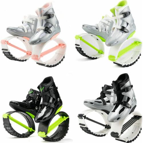 Adult Bounce Fitness Kangaroo Jump Shoes, Five Color All Available, 4T Spring Anti-Gravity Hop Boots