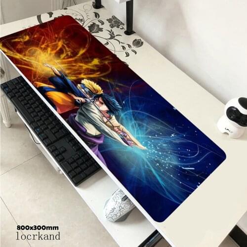 Japanese Anime Narutoed Mousepad Gamer Narutoed Figure Computer Laptop Keyboard Mats Desk Mat Birthday Gift for Csgo Lol
