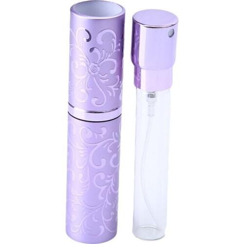 Fashion Candy Color Travel Empty Make Up Bottles Heigh Quality Mini Portable Refillable Perfume Atomizer Spray Bottles 1PC
