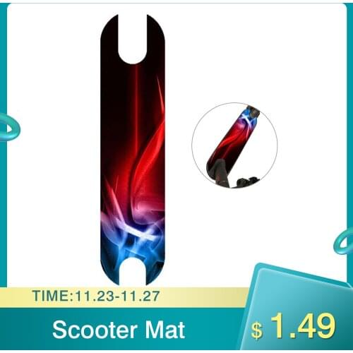 19 Types Scooter Pedal Matte Mat Sticker Waterproof Sunscreen Personalized Sandpaper Sticker For Xiaomi M365 Electric Scooter