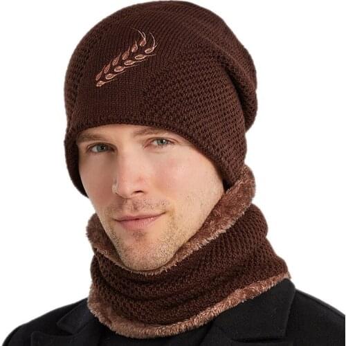 Simple Winter Hat Skullies Beanies Hats Winter Beanies For Men Women Wool Scarf Caps Balaclava Mask Gorras Bonnet Knitted Hat