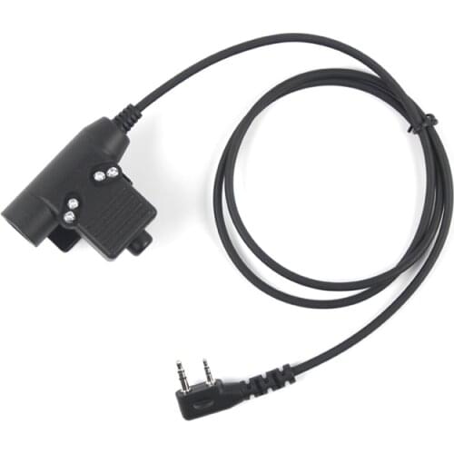 Walkie Talkie Microphone Heavy Duty U94 PTT Radio Headset for Baofeng Kenwood