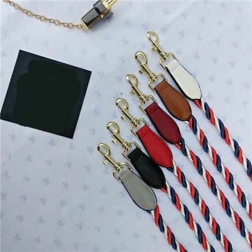 Rainbow belt Bag Strap for Women Handle Handbag Bag Accessories obags Womens Rainbow Messenger Shoulder Cross Body Bag Making