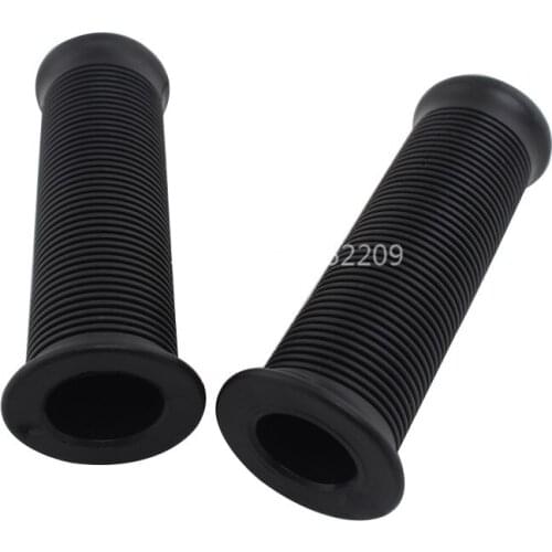 1"25mm Retro Streak Rubber Handlebar Hand Grip Fits For Harley SPORTSTER Honda Yamaha Suzuki Cafe Racer Bobber Black Universal