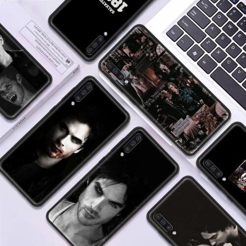 Stefan Damon Salvatore Shockproof Cover for Samsung Galaxy A21S A50 A70 A51 A71 Luxury Soft for Galaxy A40 A30 A20 A10 Case