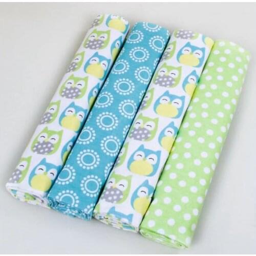 Ready stock 4pcs pieces baby swaddle blanket swaddling bedung bayi newborn cotton