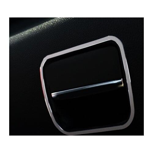 For For Benz GLA X156 2015 2016 2017 Aluminium Alloy Inside Interior Storage box handle Cover Trim