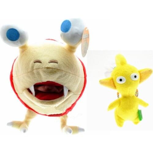 2pcs/set Pikmin Captain Olimar Bulborb Chappy Cartoon Doll Toys For Children Best Birthday Gifts