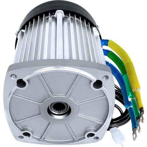 2200W 60V 72V 3200RPM 3400RPM, 4600RPM, 5000RPM, electric tricycle, four-wheeler, DC brushless differential motor