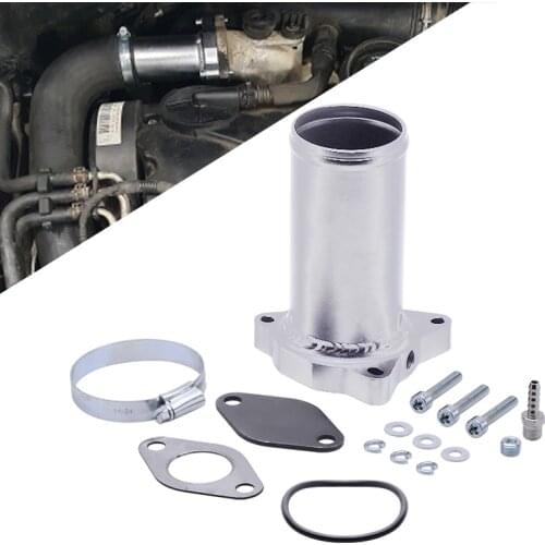 Free shipping max power 57MM EGR Valve Replacement Pipe kits suit for VW 1.9 TDI 130/160 BHP 2.25inch egr delete kits