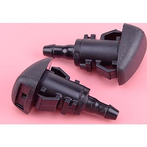 CITALL 2pcs Windshield Wiper Washer Nozzle Jet 98630-2K100 Fit for Kia Sportage ABS Spray Away The Dirt Keep Clear