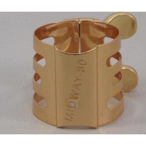 Perfect beautiful Alto Eb saxophone Ligature Sax parts