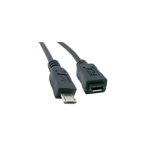 50cm 150cm Full Pin Connected Micro USB 2.0 type 5Pin Male to Female Cable 0.5m 1.5m for Tablet & MHL & OTG Extension