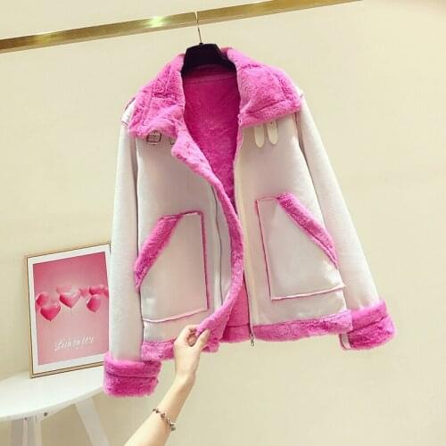 MIUXIMAO Women's Suede Jackets